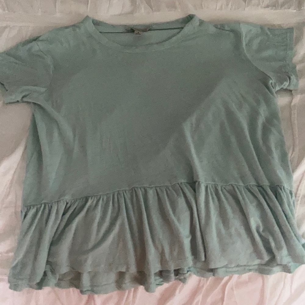 Calvin Klein shirt with ruffles